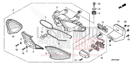 FEU ARRIERE (2) ANF1257 de 2007